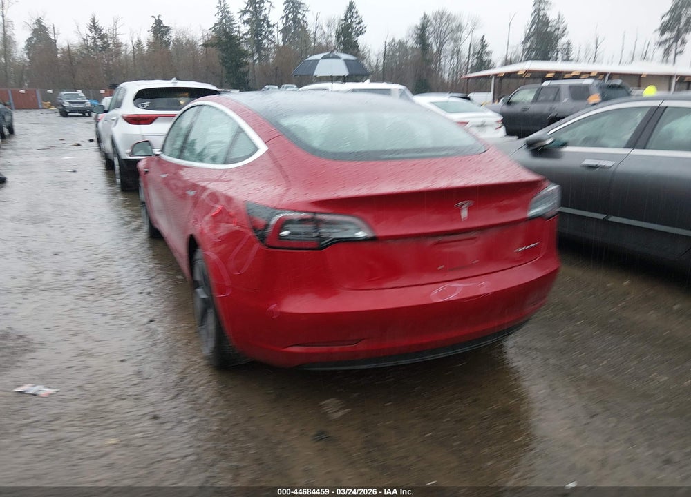 2018 TESLA MODEL 3 LONG RANGE/PERFORMANCE VIN: 5YJ3E1EB9JF069612