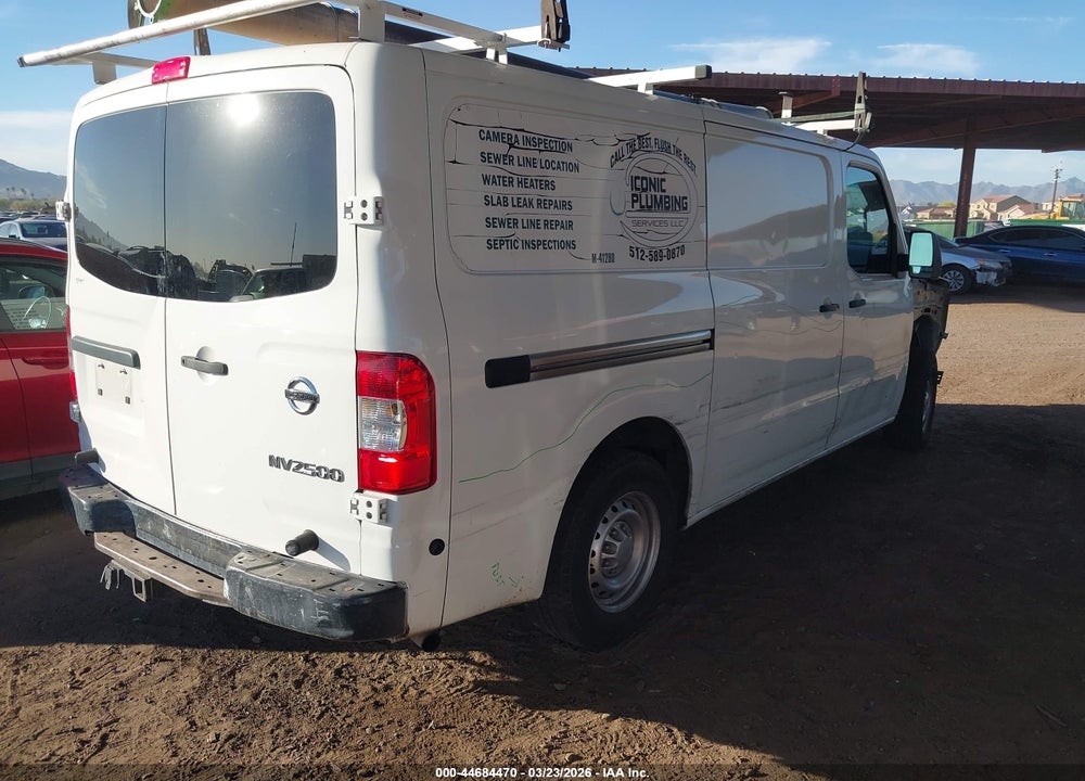 2017 NISSAN NV CARGO NV2500 HD S V6 VIN: 1N6BF0KY5HN805918