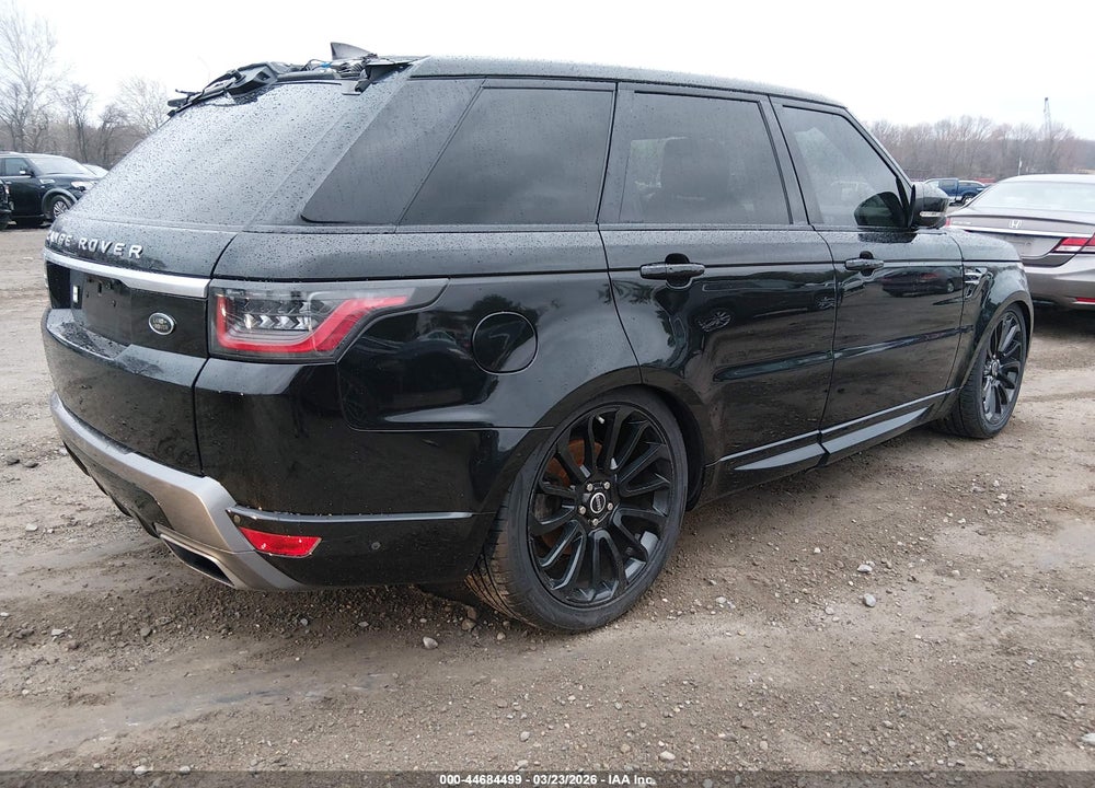 2018 LAND ROVER RANGE ROVER SPORT HSE VIN: SALWR2RV1JA196755