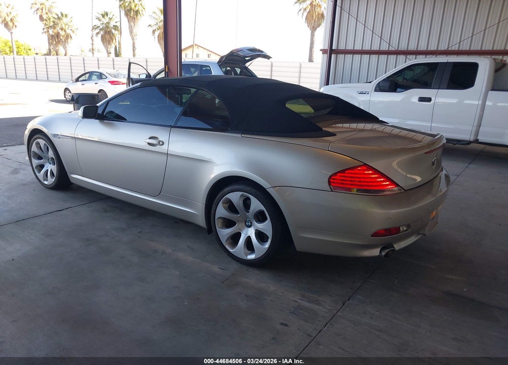 2006 BMW 650I VIN: WBAEK13446CN78109