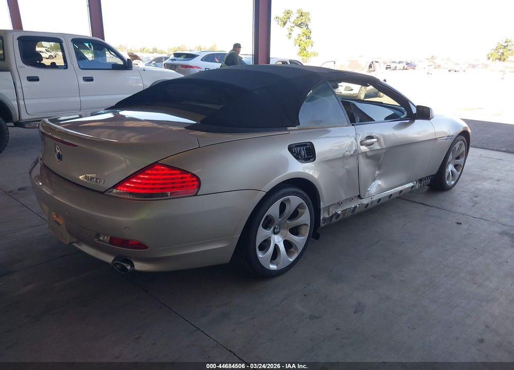 2006 BMW 650I VIN: WBAEK13446CN78109