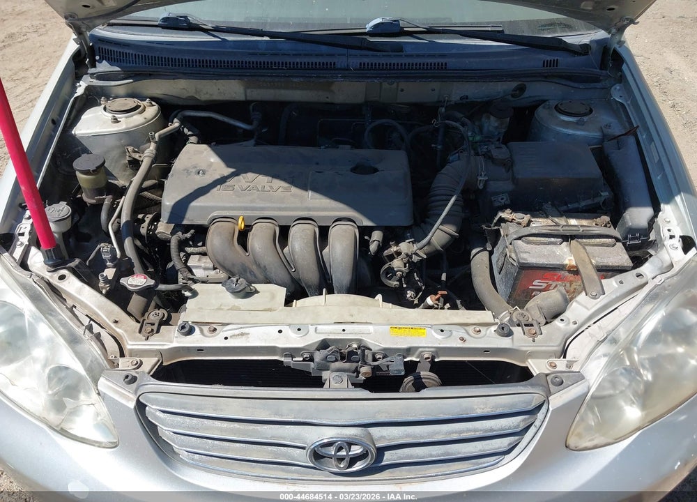 2004 TOYOTA COROLLA CE VIN: JTDBR32E142040834
