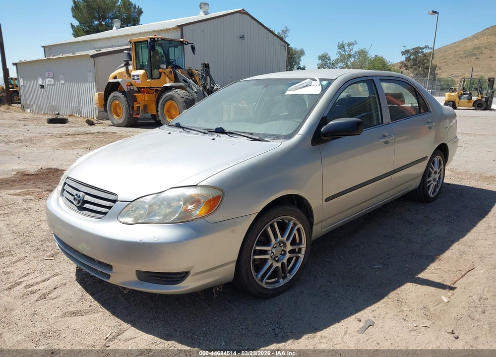2004 TOYOTA COROLLA CE VIN: JTDBR32E142040834