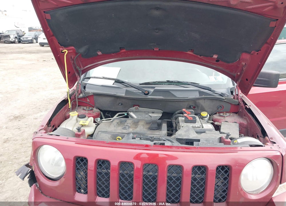 2012 JEEP PATRIOT LATITUDE VIN: 1C4NJPFB1CD526655