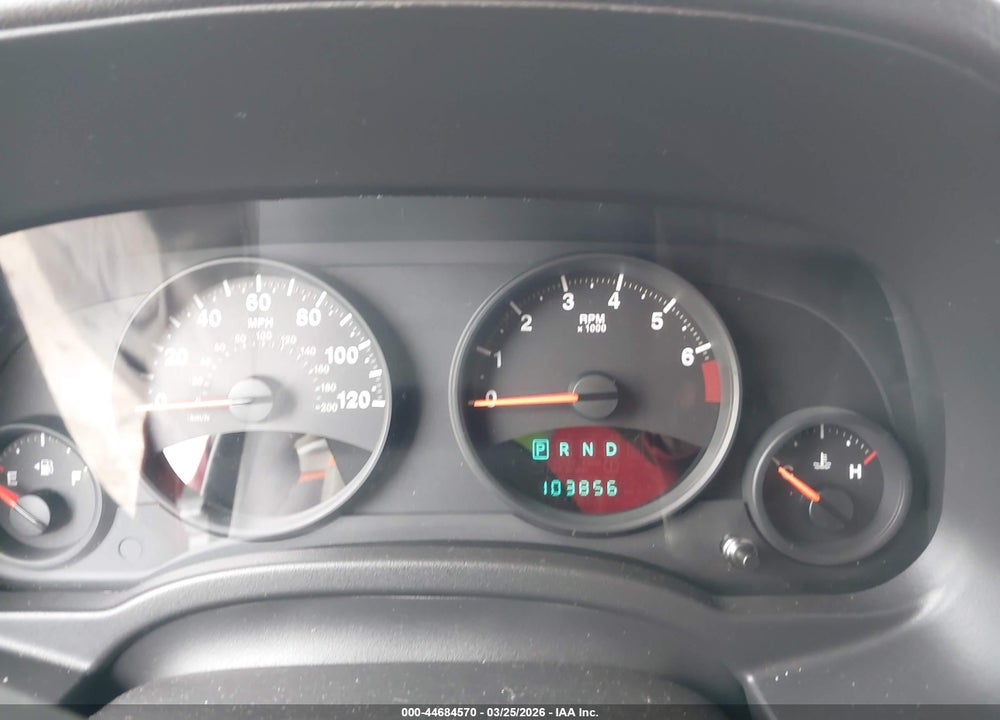 2012 JEEP PATRIOT LATITUDE VIN: 1C4NJPFB1CD526655