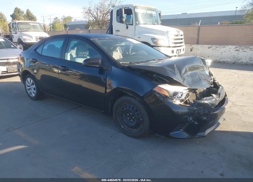 2016 TOYOTA COROLLA LE VIN: 5YFBURHE1GP388518