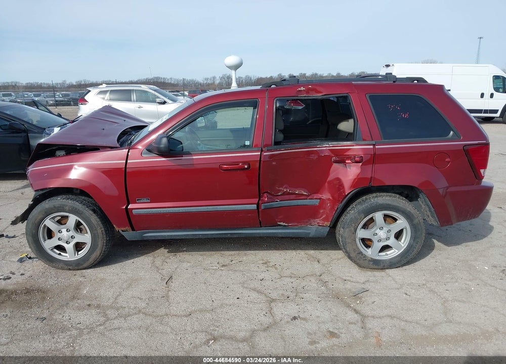 2007 JEEP GRAND CHEROKEE LAREDO VIN: 1J8GR48K67C631144