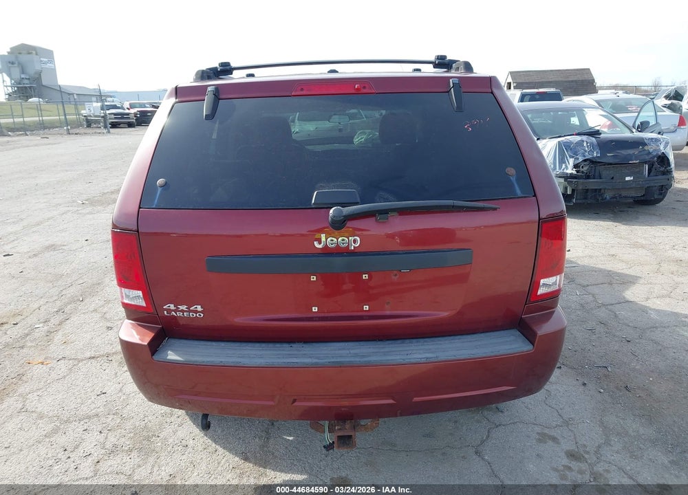2007 JEEP GRAND CHEROKEE LAREDO VIN: 1J8GR48K67C631144