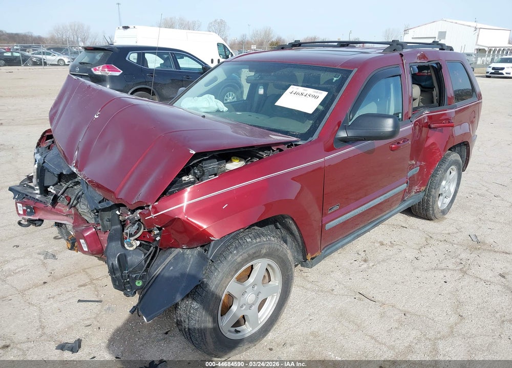 2007 JEEP GRAND CHEROKEE LAREDO VIN: 1J8GR48K67C631144