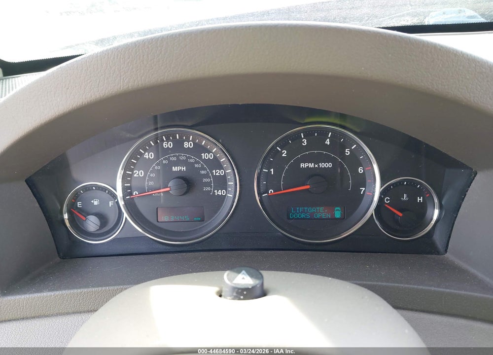 2007 JEEP GRAND CHEROKEE LAREDO VIN: 1J8GR48K67C631144