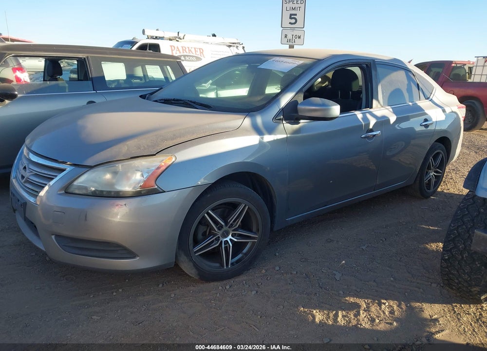 2014 NISSAN SENTRA S VIN: 3N1AB7AP6EL654260