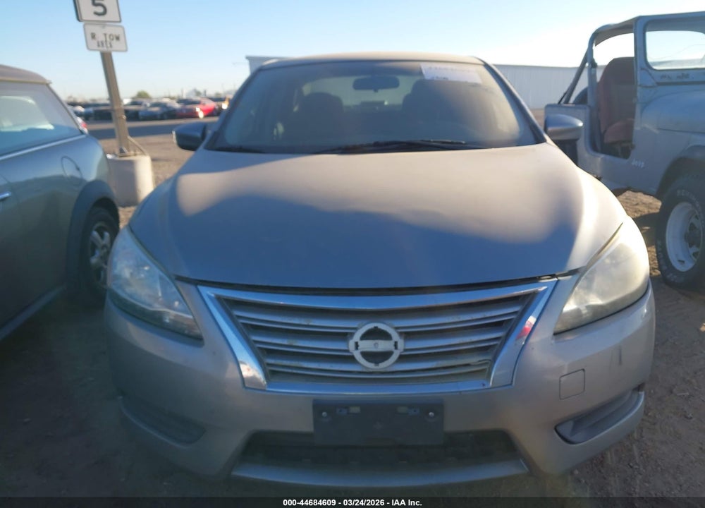 2014 NISSAN SENTRA S VIN: 3N1AB7AP6EL654260