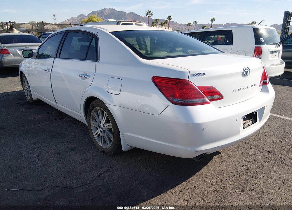 2008 TOYOTA AVALON LIMITED VIN: 4T1BK36B88U299881