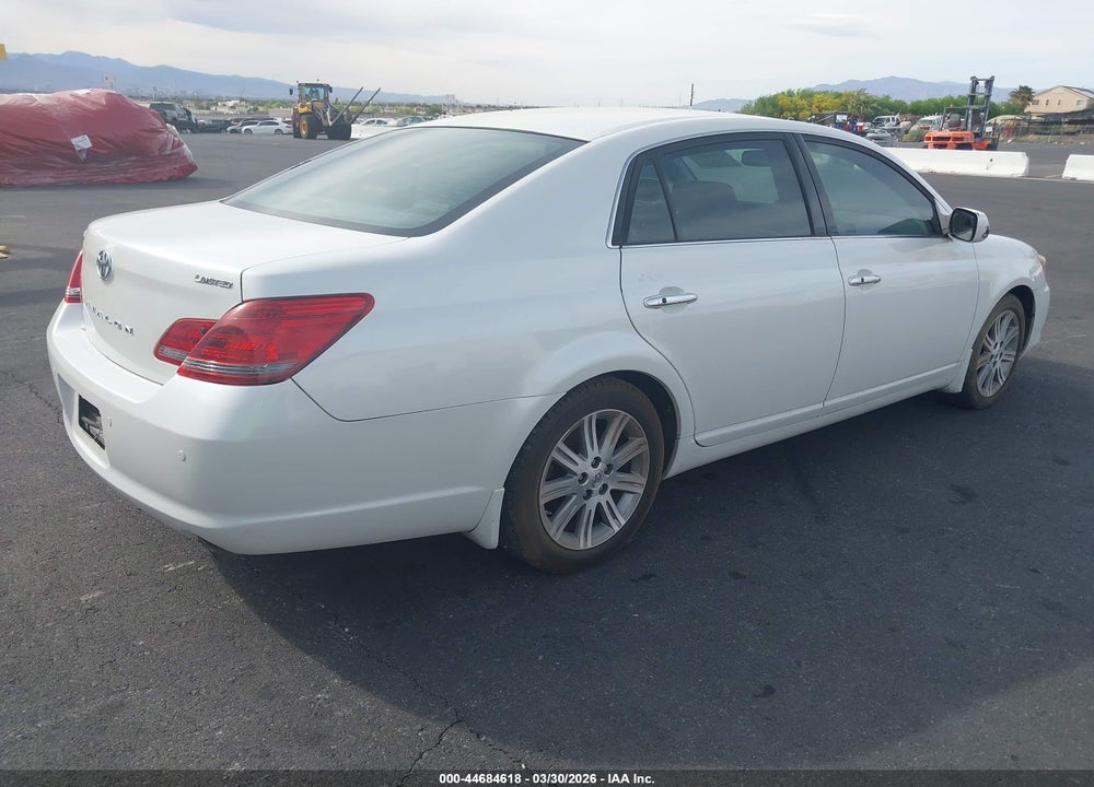 2008 TOYOTA AVALON LIMITED VIN: 4T1BK36B88U299881