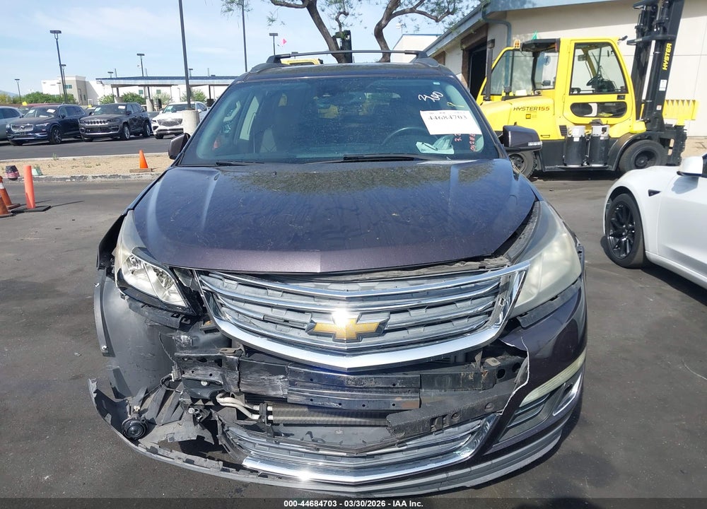 2015 CHEVROLET TRAVERSE LTZ VIN: 1GNKRJKD4FJ162017