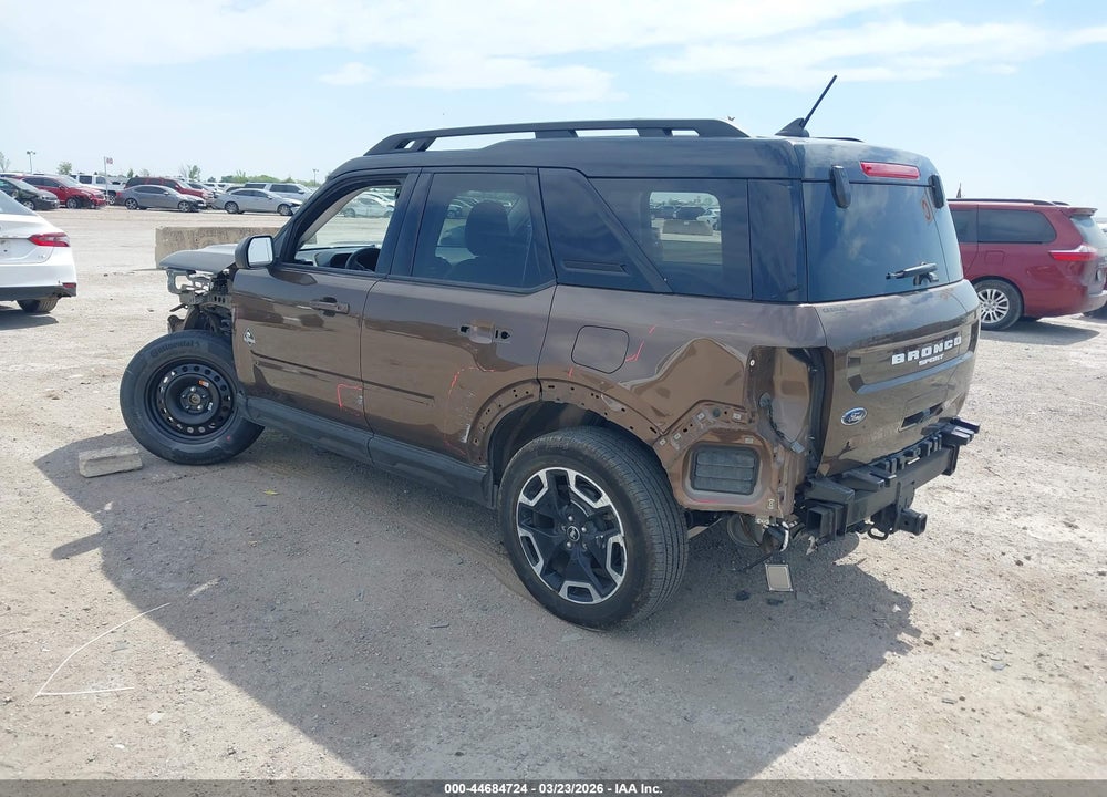 2022 FORD BRONCO SPORT OUTER BANKS VIN: 3FMCR9C67NRE01474