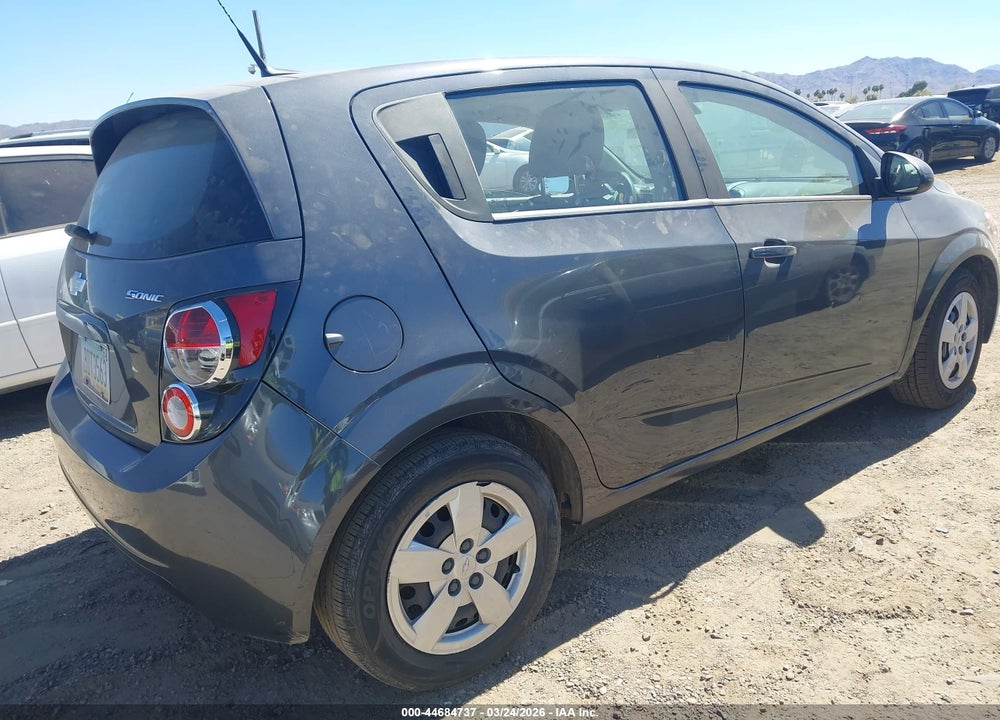 2013 CHEVROLET SONIC LS AUTO VIN: 1G1JA6SHXD4227999