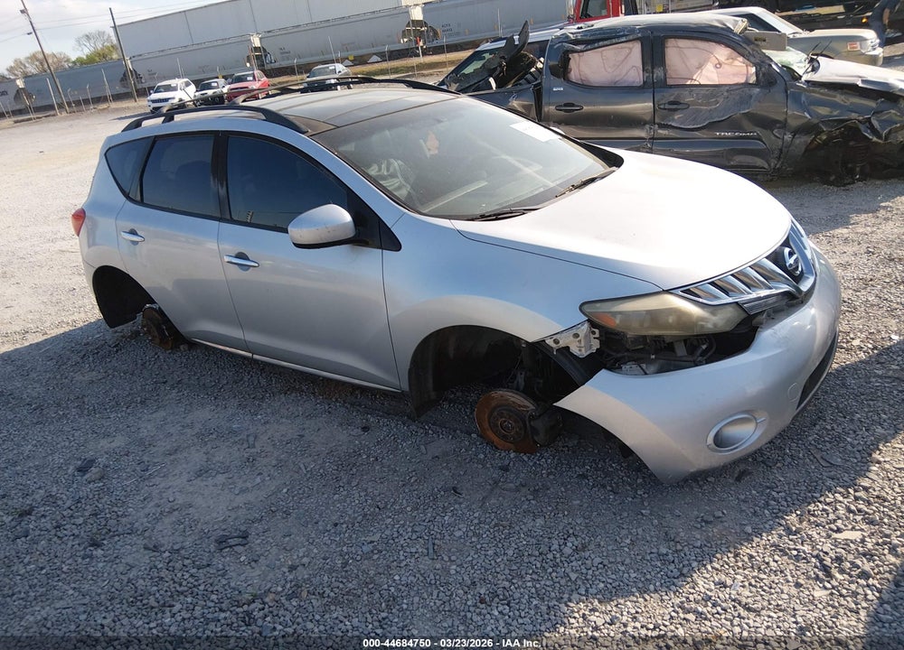 2009 NISSAN MURANO SL VIN: JN8AZ18U59W004745