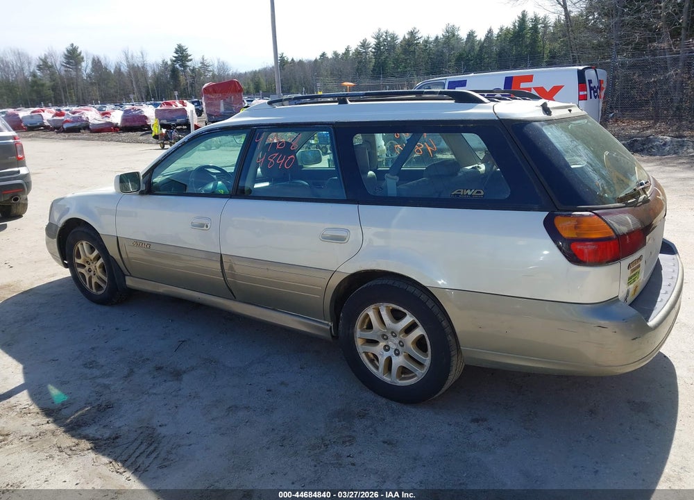 2002 SUBARU OUTBACK LIMITED VIN: 4S3BH686727636213