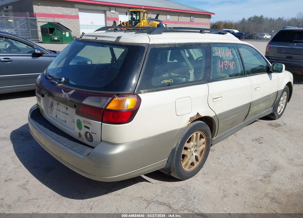 2002 SUBARU OUTBACK LIMITED VIN: 4S3BH686727636213