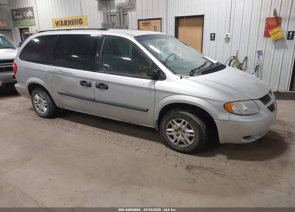 2007 DODGE GRAND CARAVAN SE VIN: 1D4GP24R87B169148