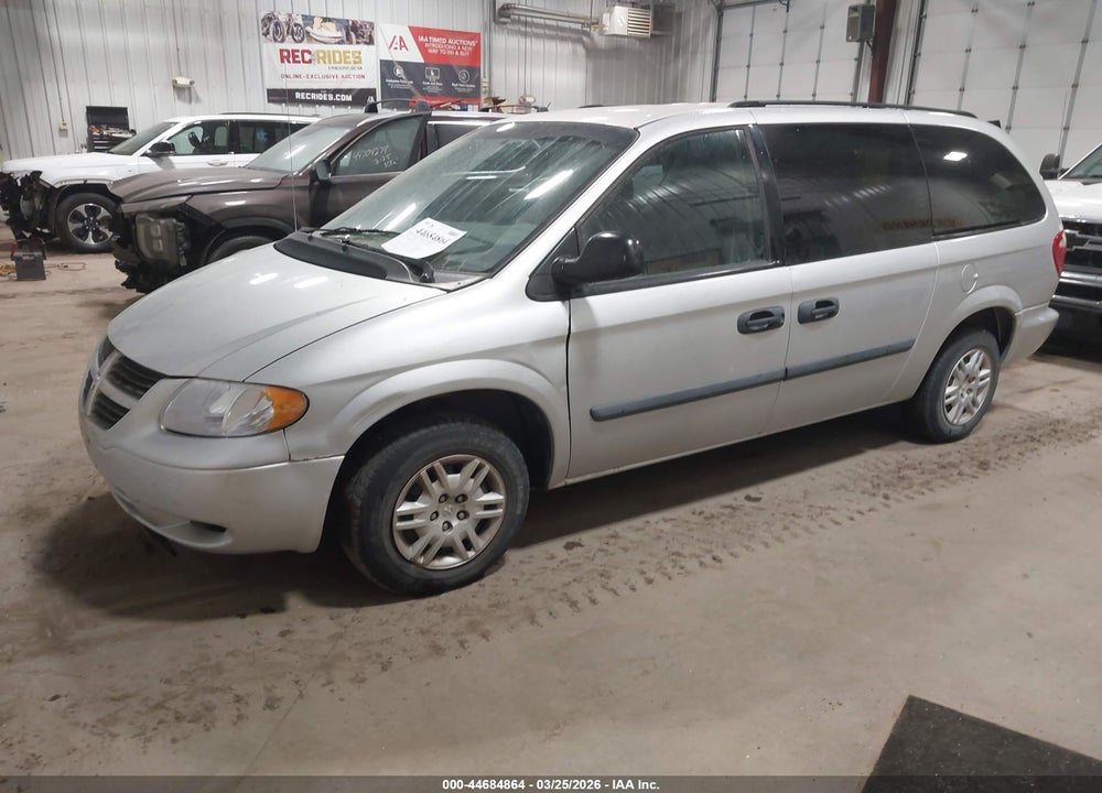 2007 DODGE GRAND CARAVAN SE VIN: 1D4GP24R87B169148