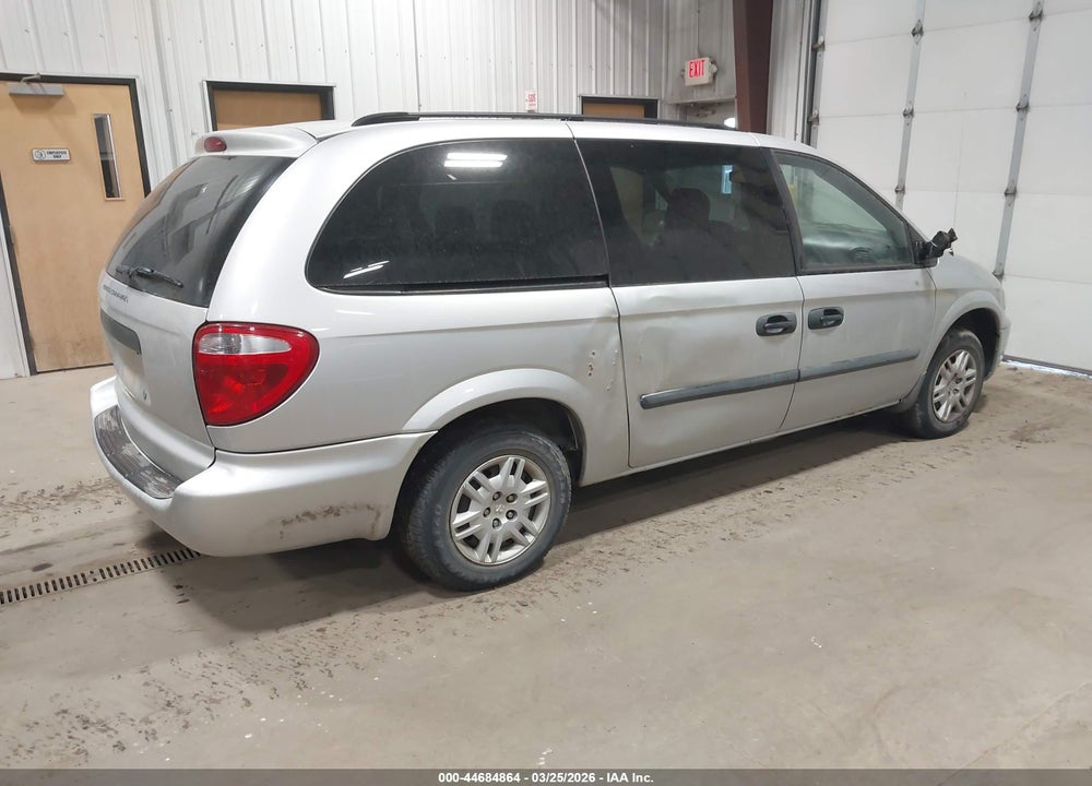 2007 DODGE GRAND CARAVAN SE VIN: 1D4GP24R87B169148