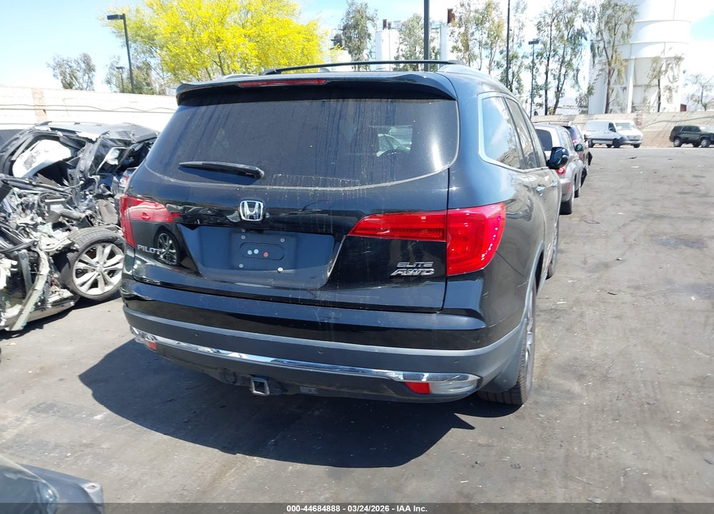2017 HONDA PILOT ELITE VIN: 5FNYF6H04HB060868