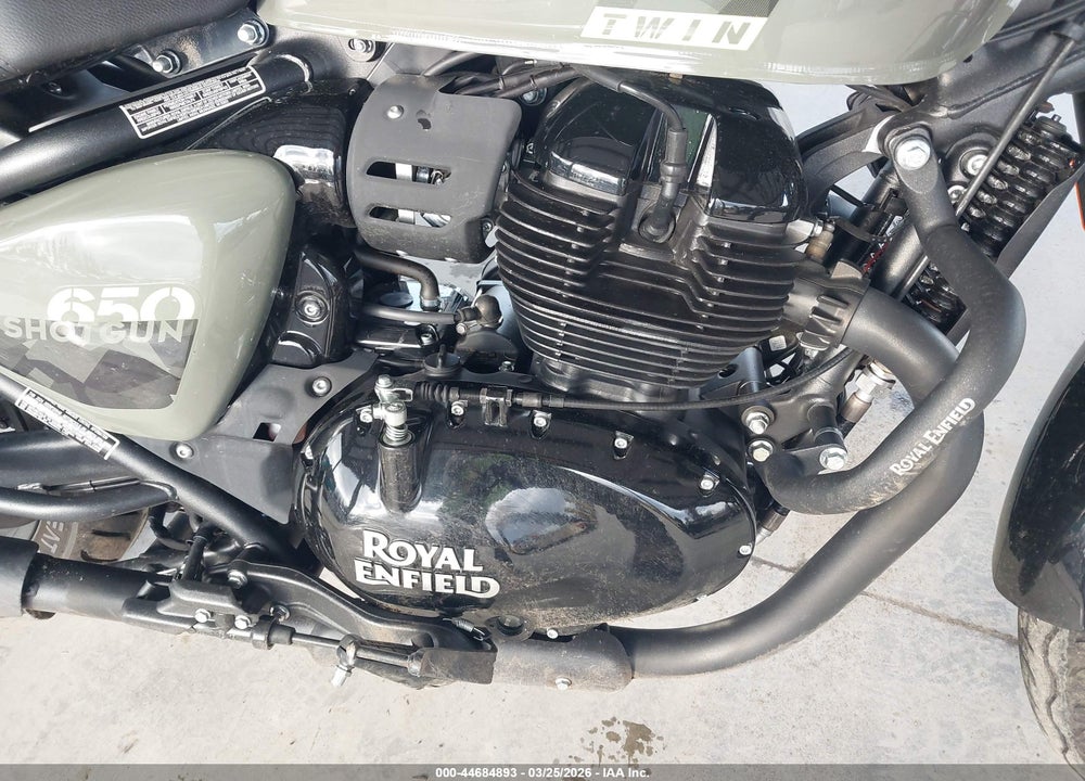 2024 ROYAL ENFIELD MOTORS SHOTGUN 650 VIN: ME3HKN471RK700377