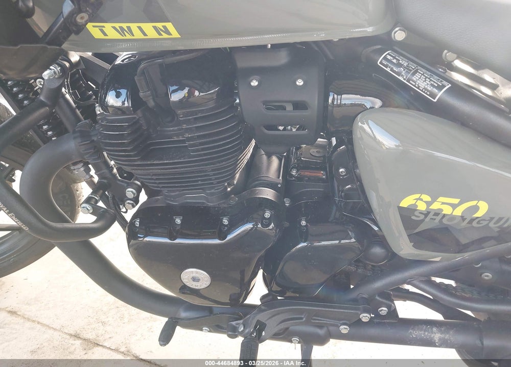 2024 ROYAL ENFIELD MOTORS SHOTGUN 650 VIN: ME3HKN471RK700377