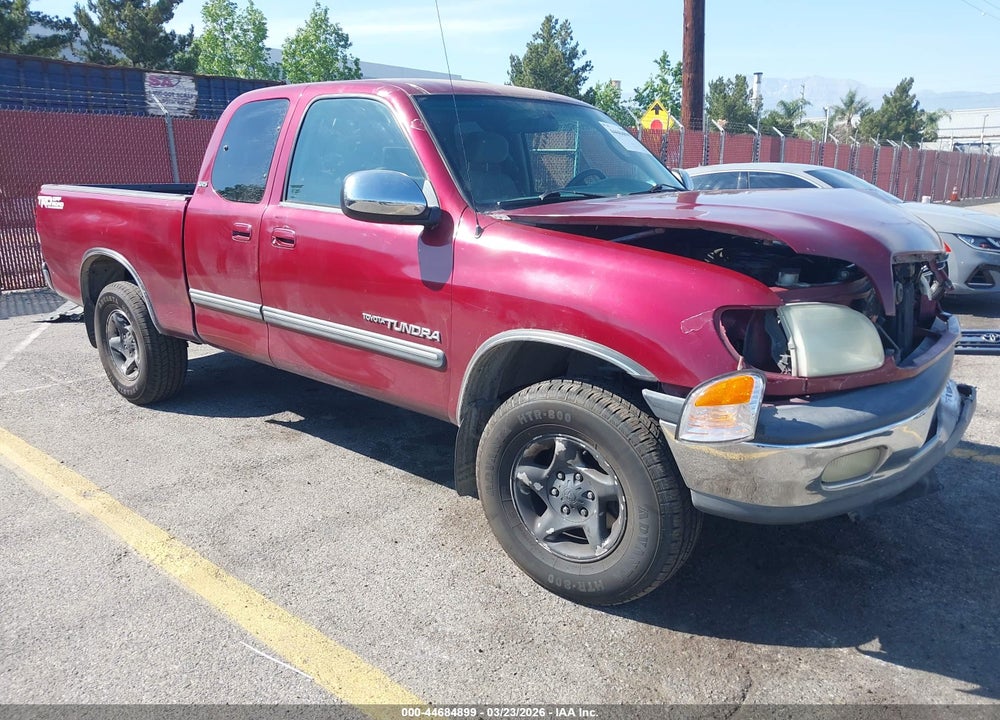 2000 TOYOTA TUNDRA SR5 V8 VIN: 5TBRT3410YS082767