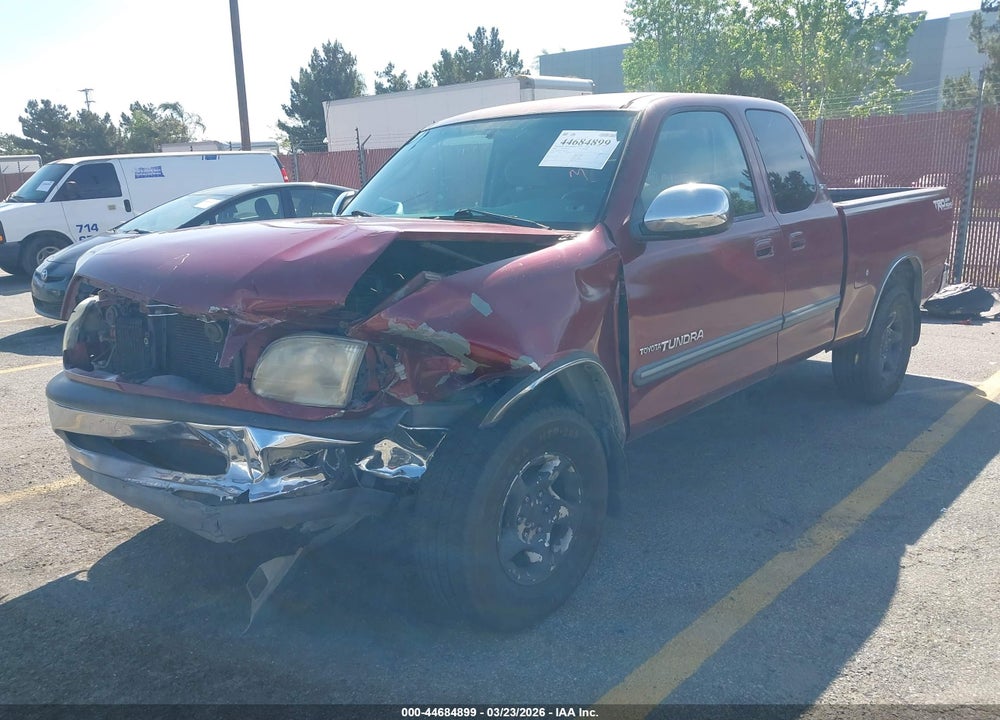 2000 TOYOTA TUNDRA SR5 V8 VIN: 5TBRT3410YS082767