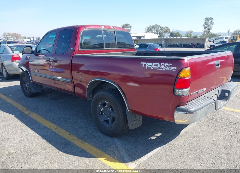 2000 TOYOTA TUNDRA SR5 V8 VIN: 5TBRT3410YS082767
