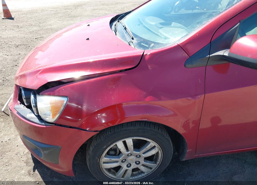 2012 CHEVROLET SONIC 2LT VIN: 1G1JC6SH3C4109656