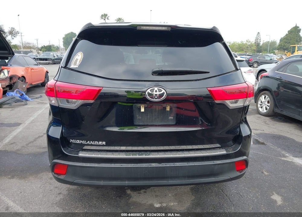 2019 TOYOTA HIGHLANDER LE VIN: 5TDZZRFH0KS342014