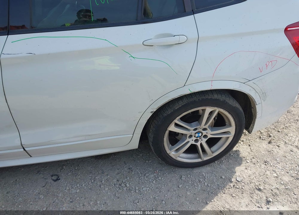 2014 BMW X3 XDRIVE28I VIN: 5UXWX9C55E0D11076