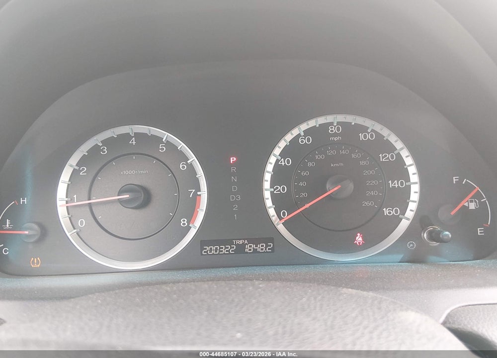 2010 HONDA ACCORD 2.4 EX-L VIN: 1HGCS1B89AA012340