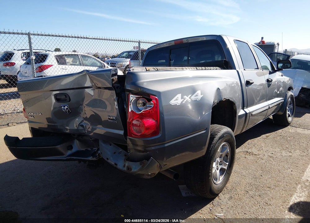 2005 DODGE DAKOTA SLT VIN: 1D7HW48N35S315742