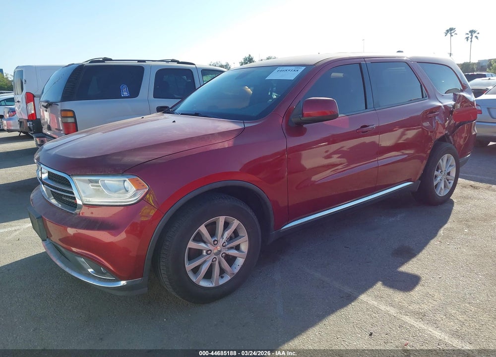 2015 DODGE DURANGO SXT VIN: 1C4RDHAGXFC921249