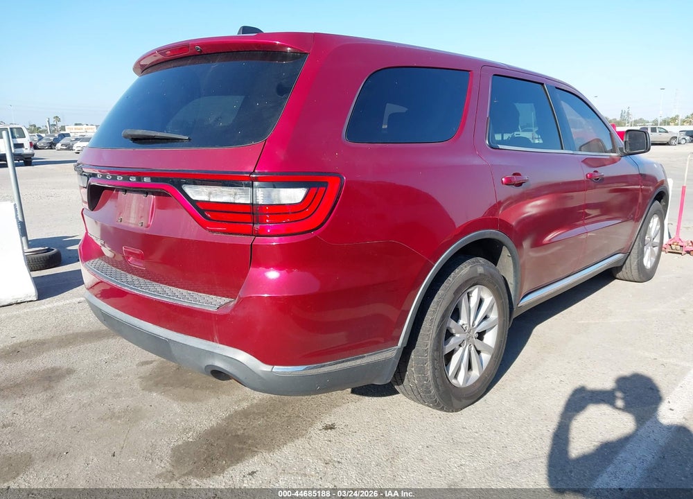 2015 DODGE DURANGO SXT VIN: 1C4RDHAGXFC921249
