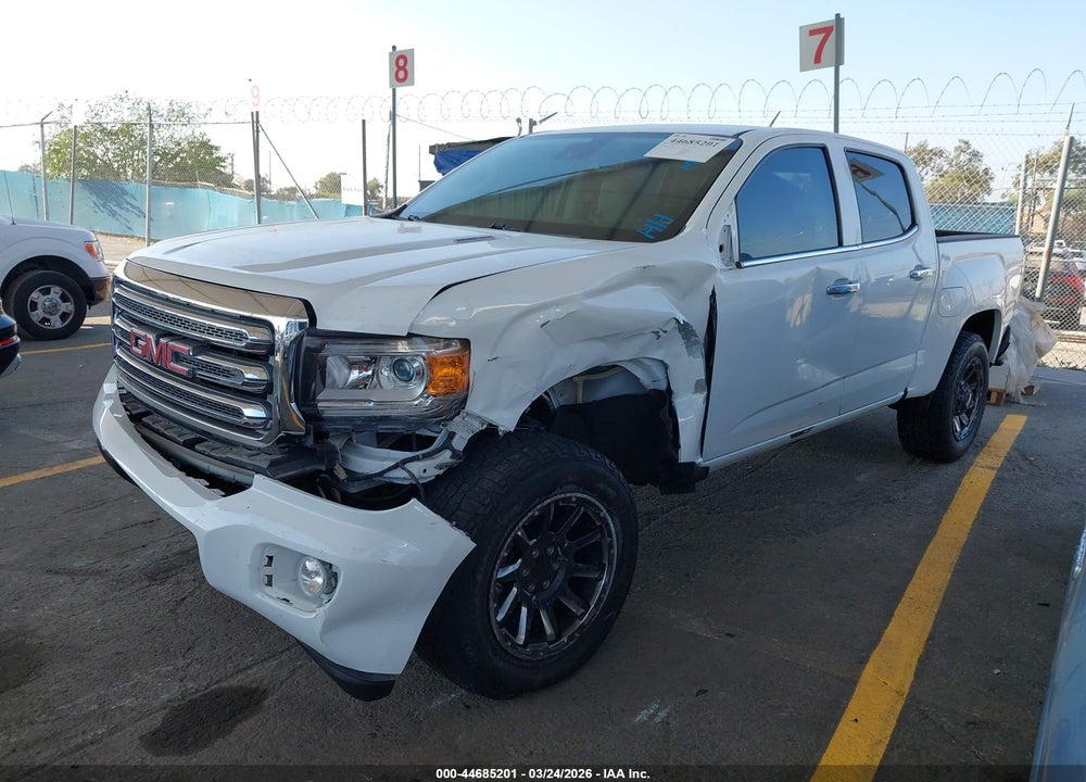 2016 GMC CANYON SLT VIN: 1GTP6DE19G1202491