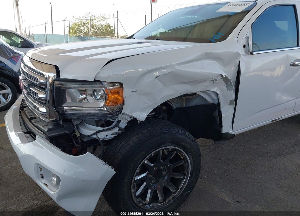 2016 GMC CANYON SLT VIN: 1GTP6DE19G1202491