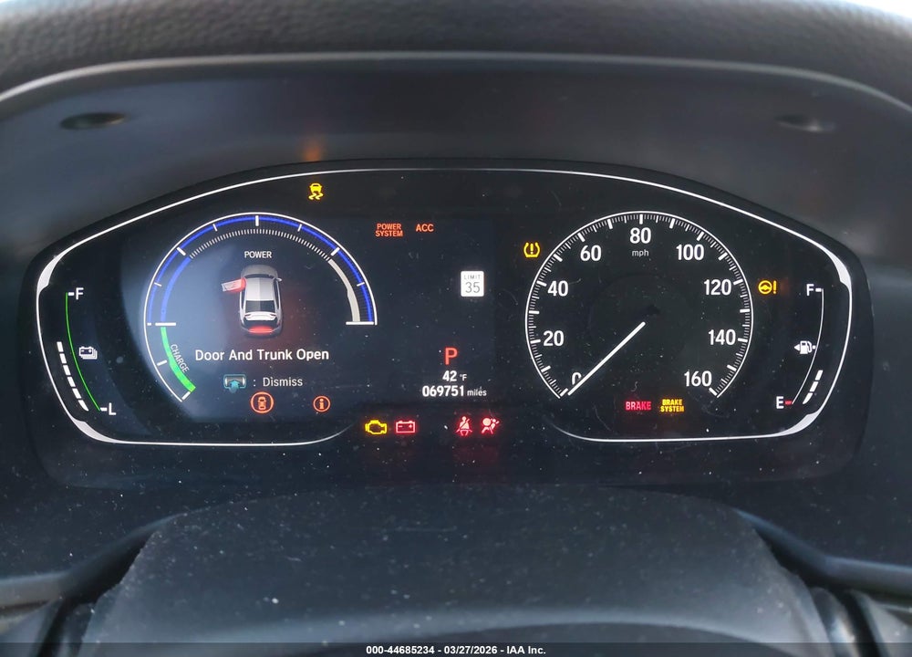 2018 HONDA ACCORD HYBRID TOURING VIN: 1HGCV3F97JA002184