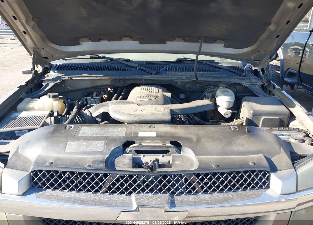 2003 CHEVROLET AVALANCHE 1500 VIN: 3GNEC13T93G254175