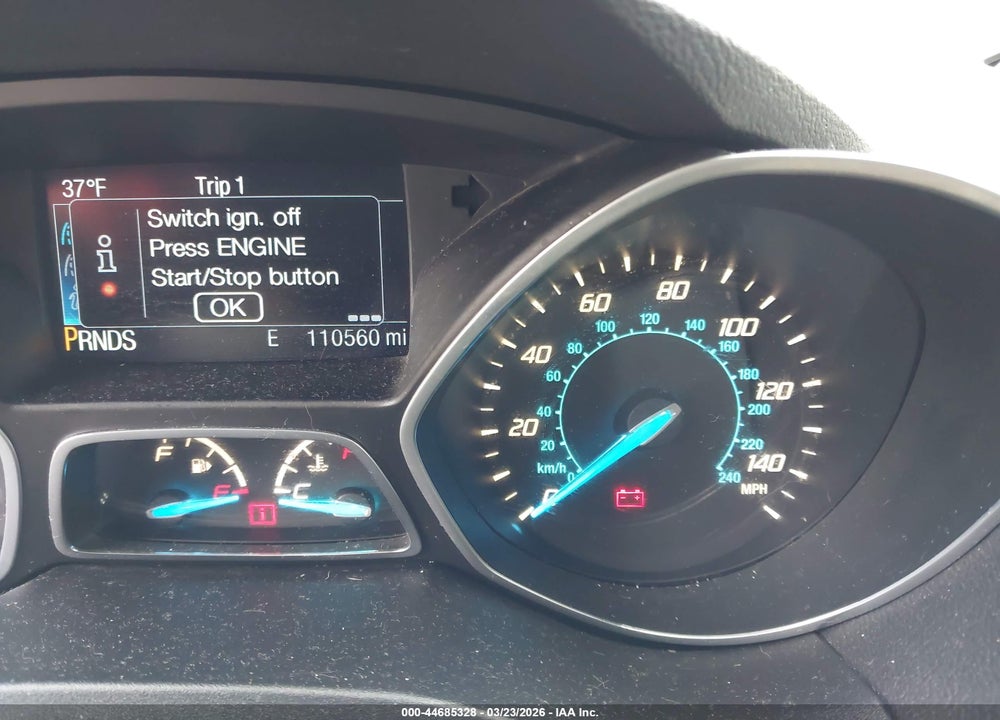 2014 FORD ESCAPE TITANIUM VIN: 1FMCU0JX6EUD13787