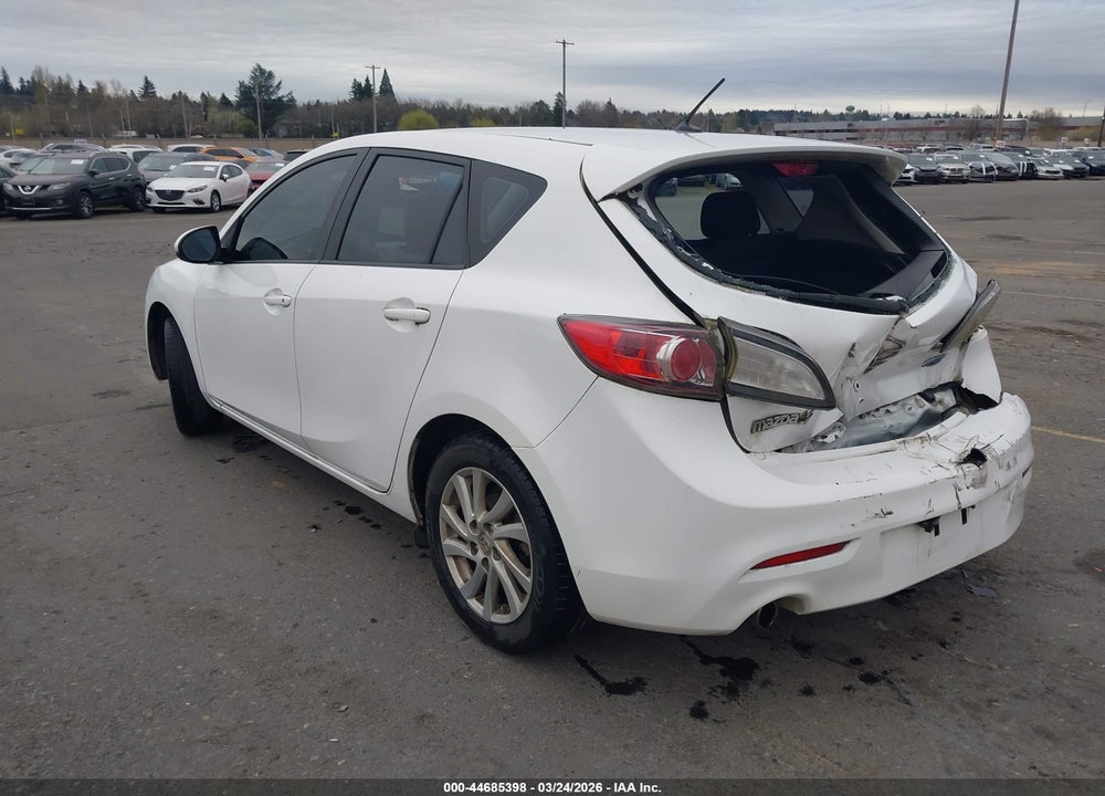 2012 MAZDA 3 I TOURING VIN: JM1BL1L86C1551202