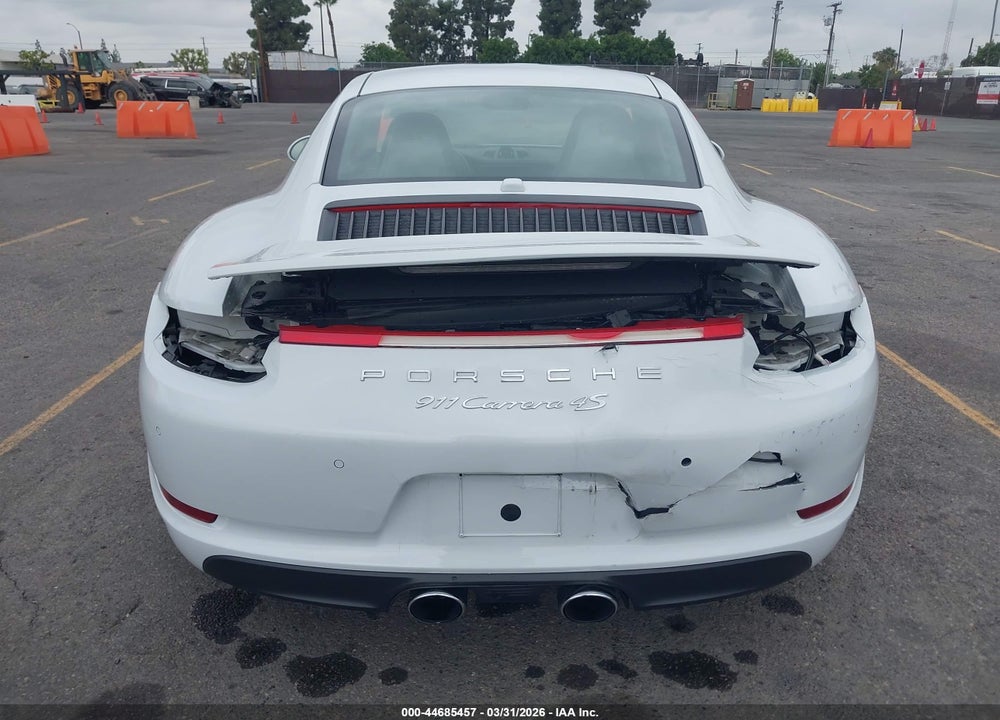 2019 PORSCHE 911 CARRERA 4S VIN: WP0AB2A93KS115111