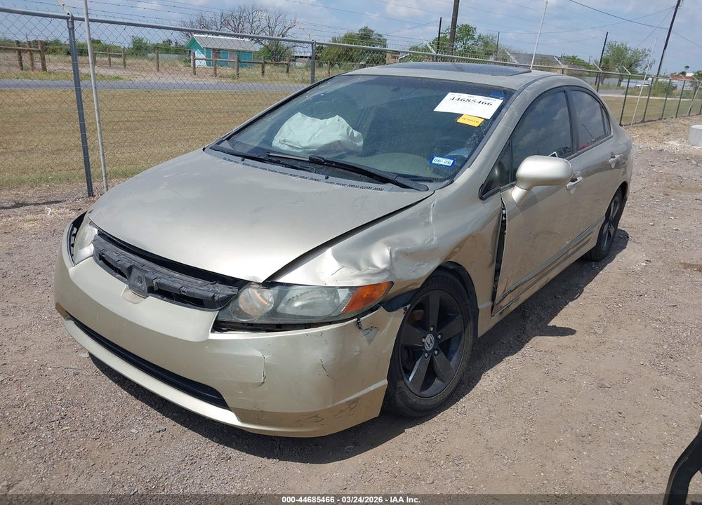 2007 HONDA CIVIC EX VIN: 1HGFA16867L095068