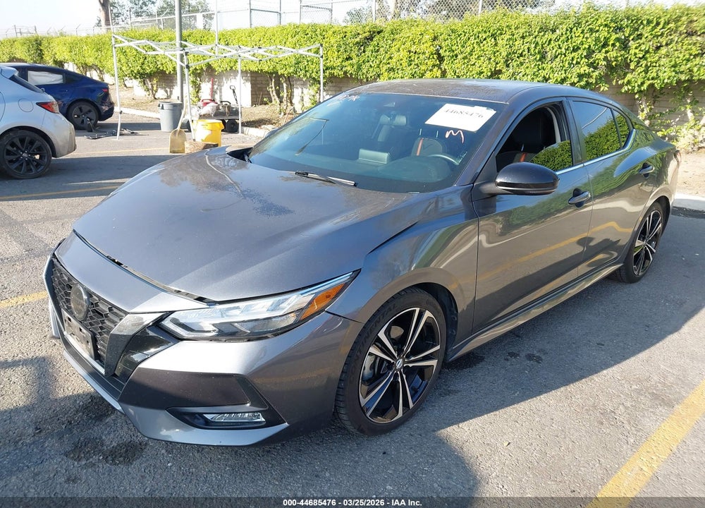 2021 NISSAN SENTRA SR XTRONIC CVT VIN: 3N1AB8DV4MY242310