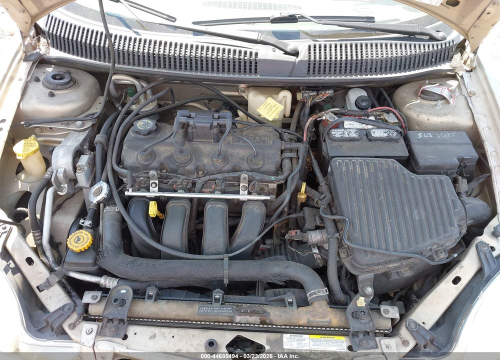 2002 DODGE NEON VIN: 1B3ES26C42D639752